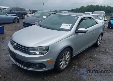 2012 Volkswagen Eos Komfort из США, поврежденный, VIN WVWBW7AH0CV006893